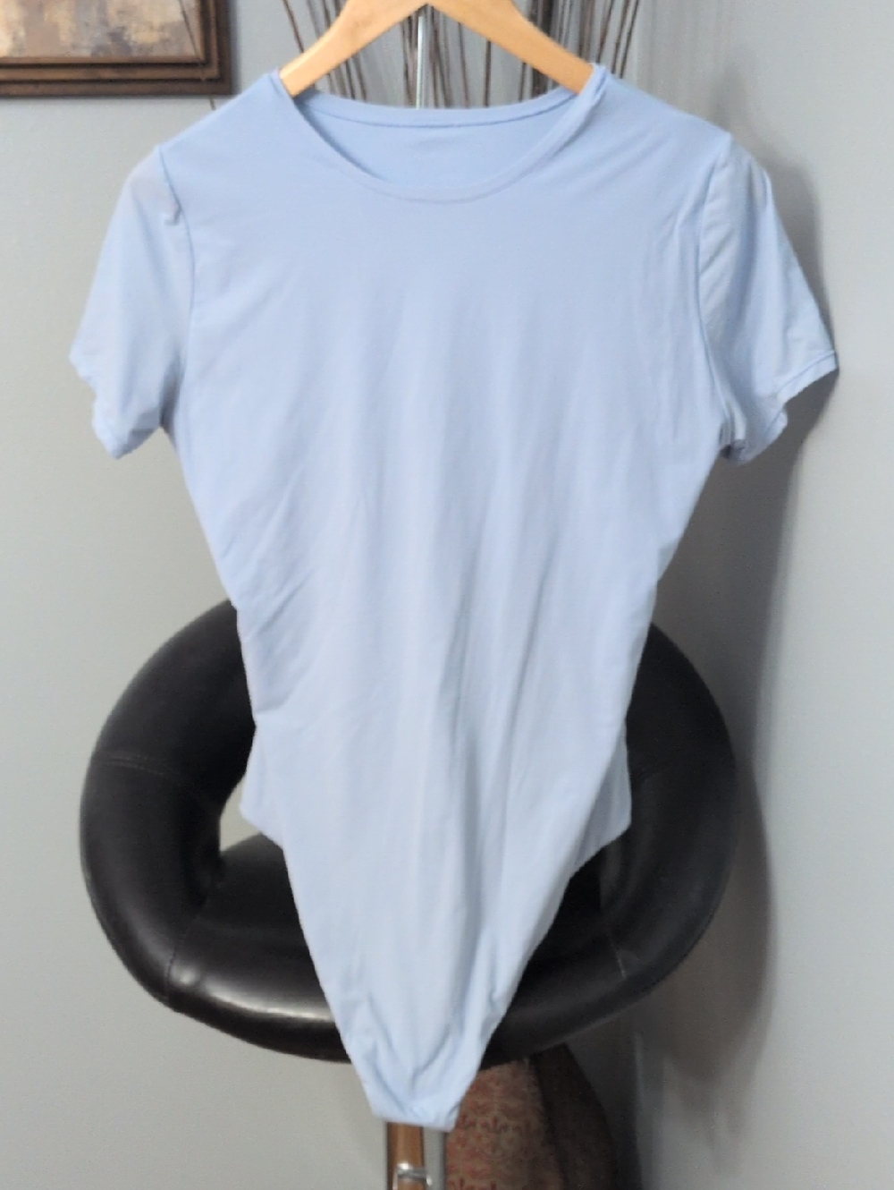 Auden Baby Blue Short Sleeve Bodysuit